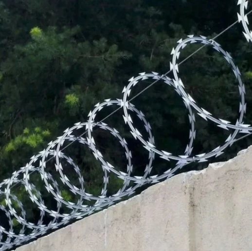 Hot dipped galvanized razor wire main image 2